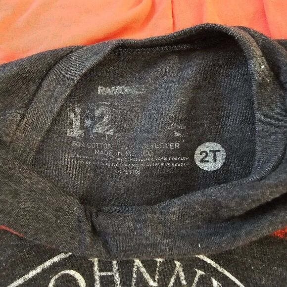 Ramones Graphic Tee Shirt Sz 2T - Picture 3 of 3
